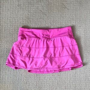 Lulu Vibrant Pink Athletic Skort
